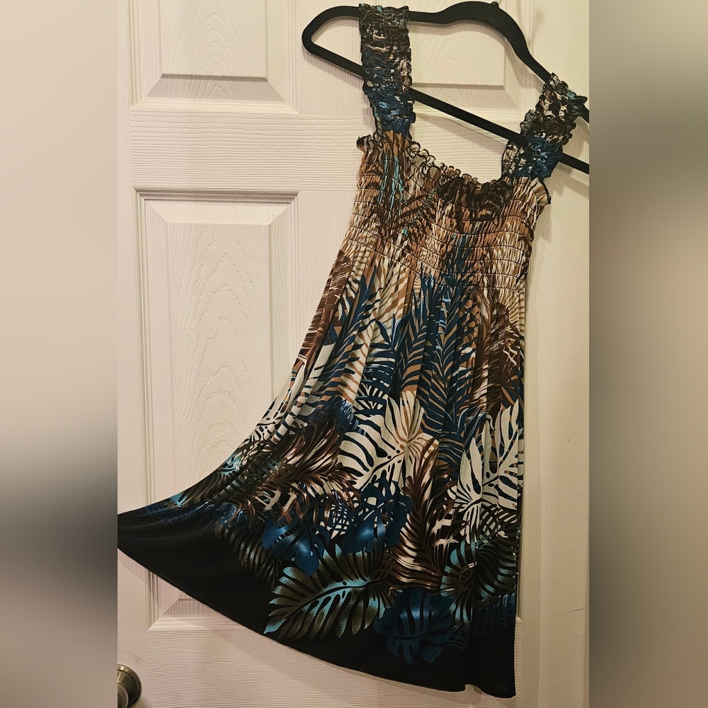 FC Island Print Sundress